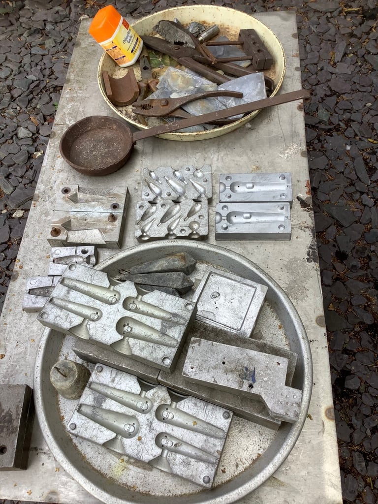 image for Fishing 🎣 lead sinker moulds