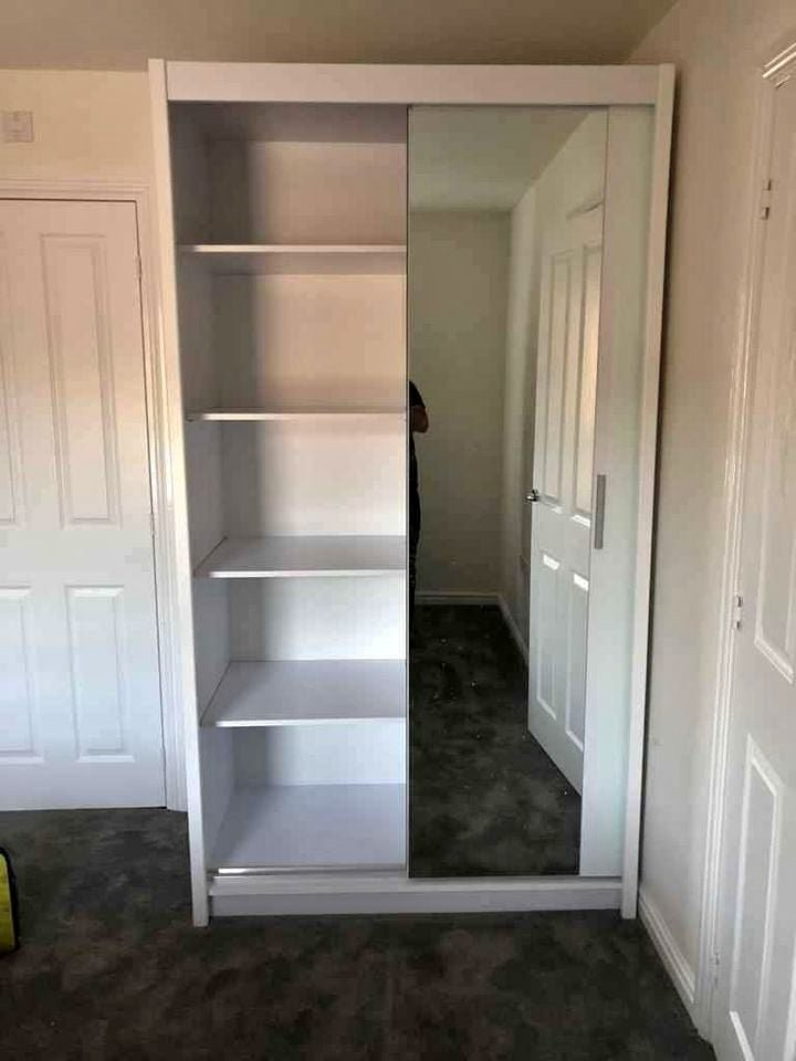 NEW 2 & 3 Door Sliding Door Wardrobe & Fast Wardrobe Delivery in