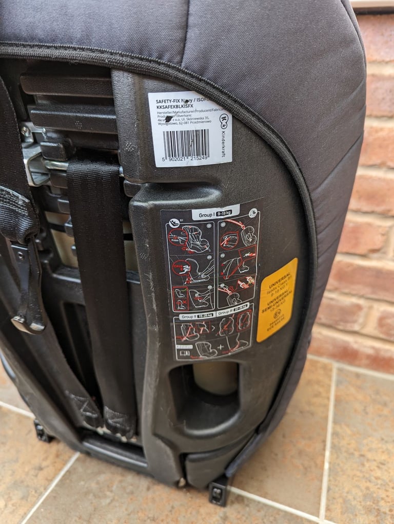 Kinderkraft Safety Fix Child Car Seat With Isofix