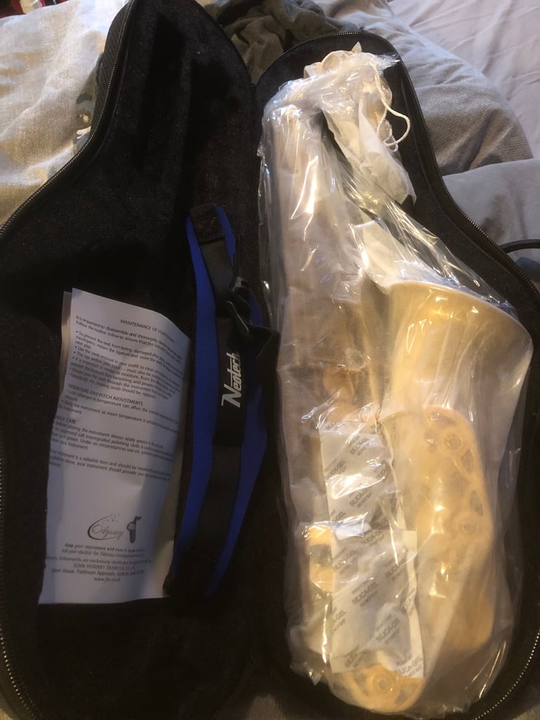 Odyssey debut Eb Alto saxaphone outfit 