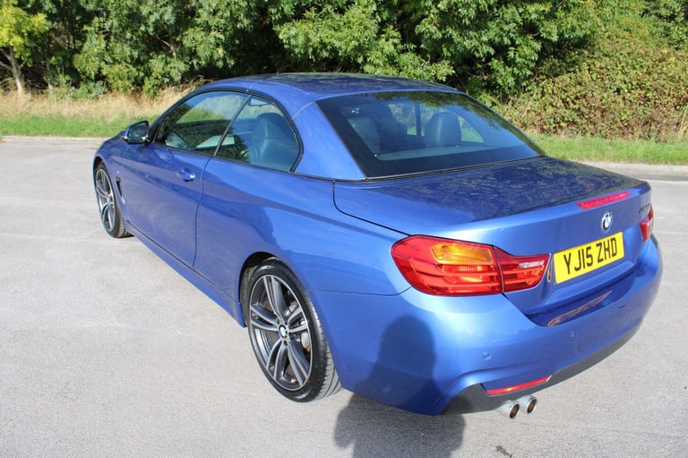 2015 BMW 4 Series 3.0 430d M Sport Auto Euro 6 (s/s) 2dr CONVERTIBLE Diesel Automatic