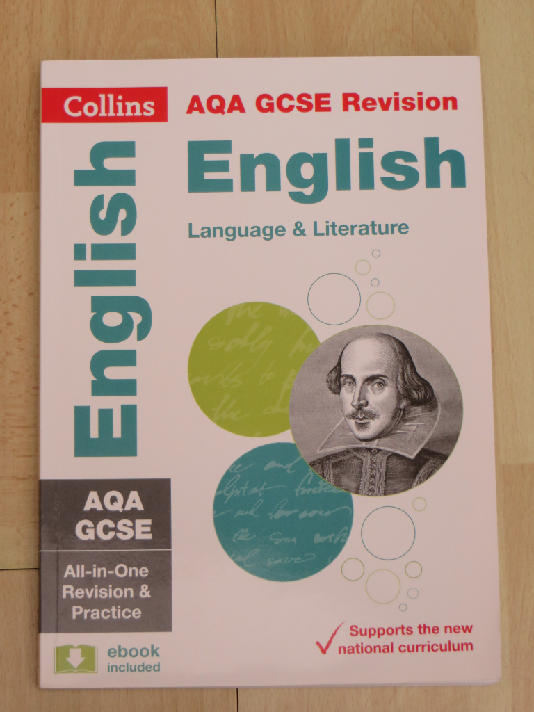 Collins AQA GCSE English Lang/Lit Revision/Practice IMMACULATE CONDITION