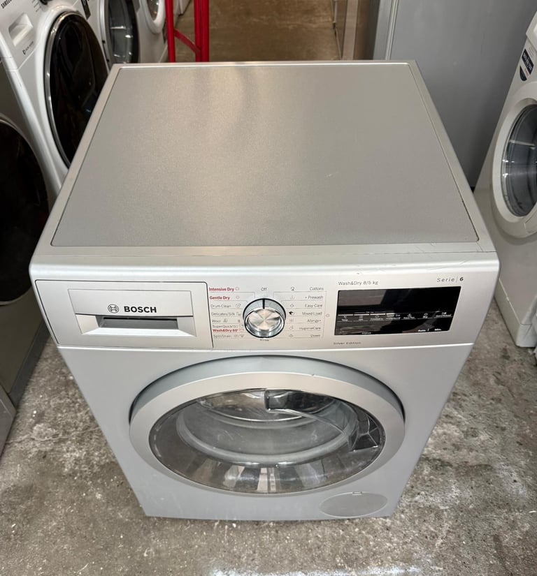 Bosch Grey 8kg Washer Dryer With Free Delivery N Warranty 