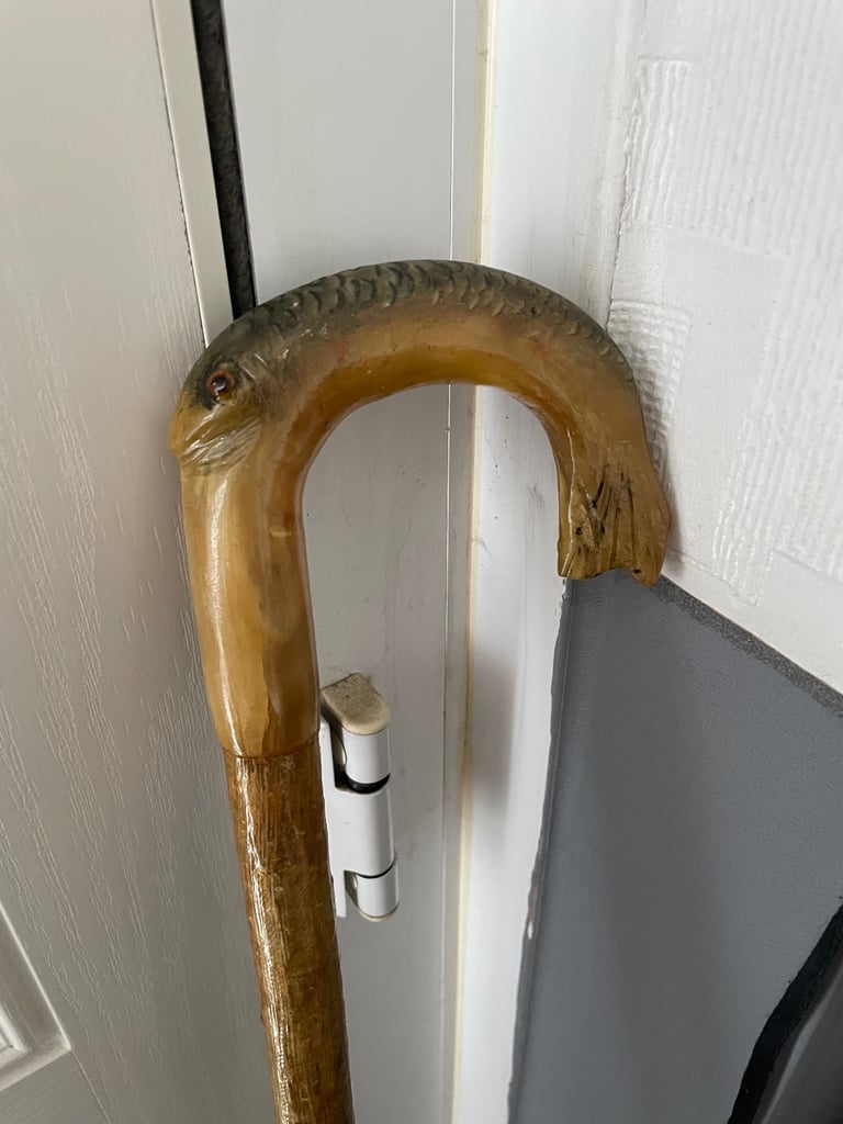 Vintage tall walking stick 