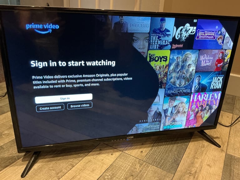 Logik android 31.5” TV 