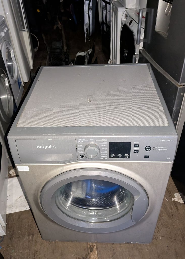 image for Free delivery and installation 10 kg gray Hotpoint washing machine excellent condition 