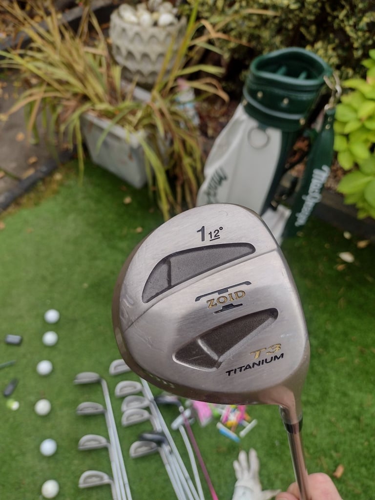 FULL SET LADIES MIZUNO MIX GOLF CLUBS + MACGREGOR GOLF BAG + FREE EXTRAS 
