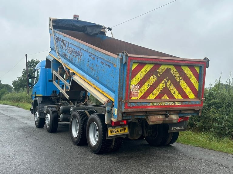 Scania P-Series P410 8 X 4 Steel Tipper