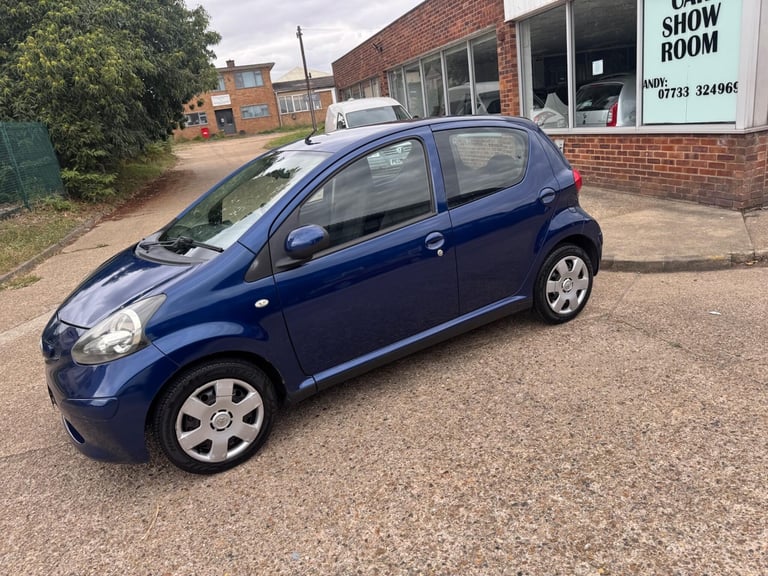 2008 Toyota AYGO 1.0 VVT-i Blue Euro 4 5dr HATCHBACK Petrol Manual