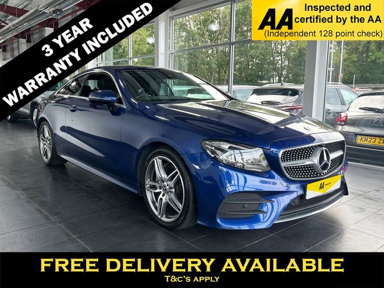 2020 Mercedes-Benz E-Class 2.0 E220d AMG Line (Premium) Coupe 2dr Diesel G-Tronic+ Euro 6 (s/s) (...
