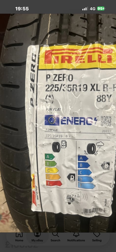 image for Pirelli zero run flat