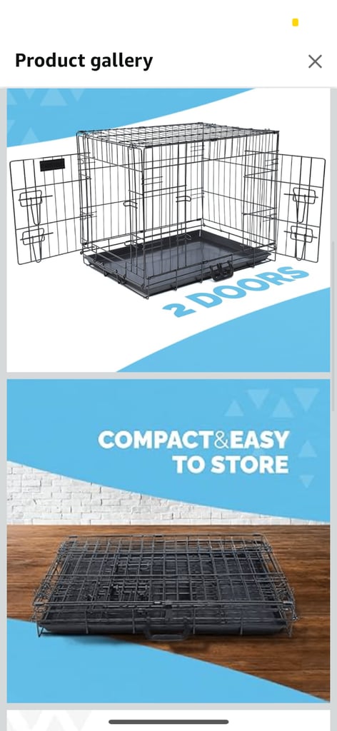 Dog crate XL