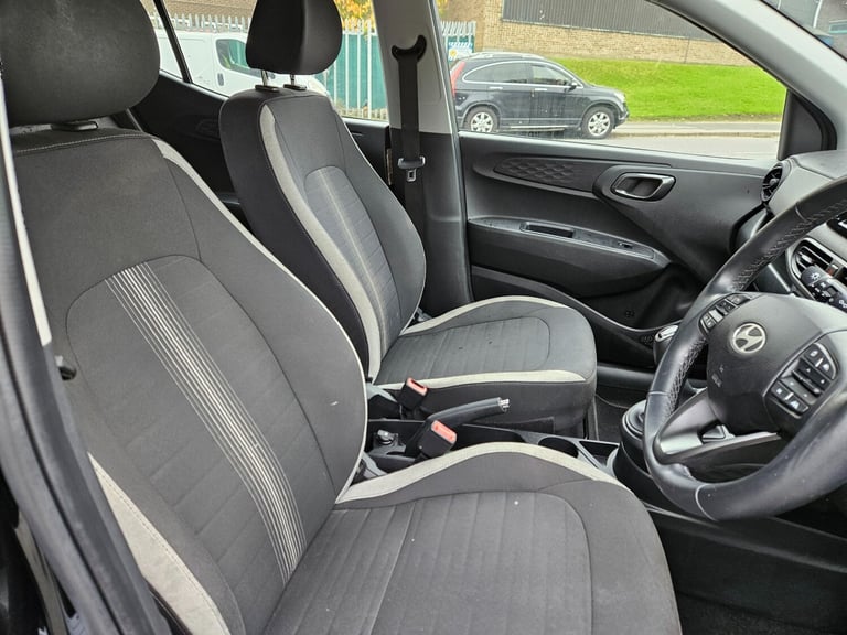 2024 24 HYUNDAI I10 1.0 Advance 5dr Black Damaged Salvage