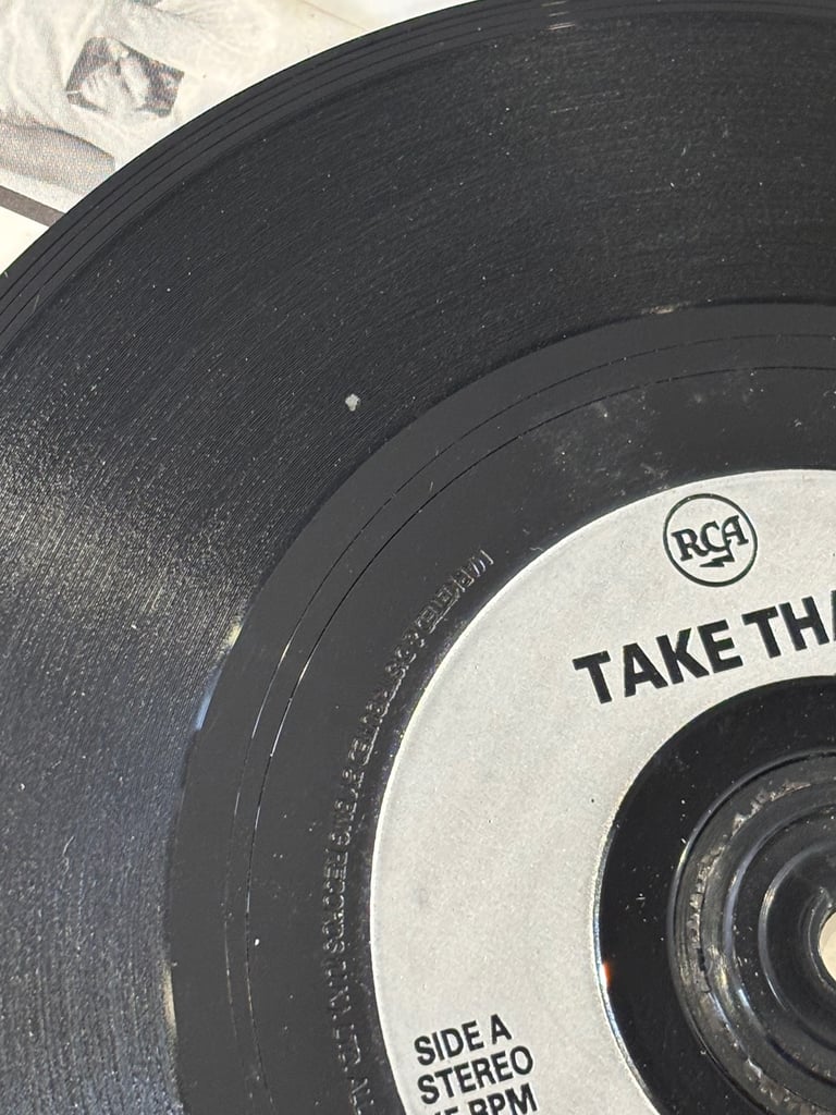 Take that & related artists 7 inch vinyl job lot 