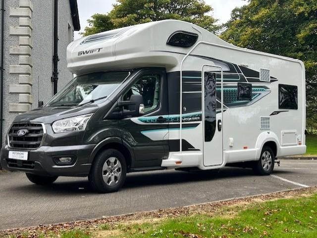 2025 SWIFT VOYAGER 475 5 BERTH U SHAPED LOUNGE FAMILY MOTORHOME FOR SALE