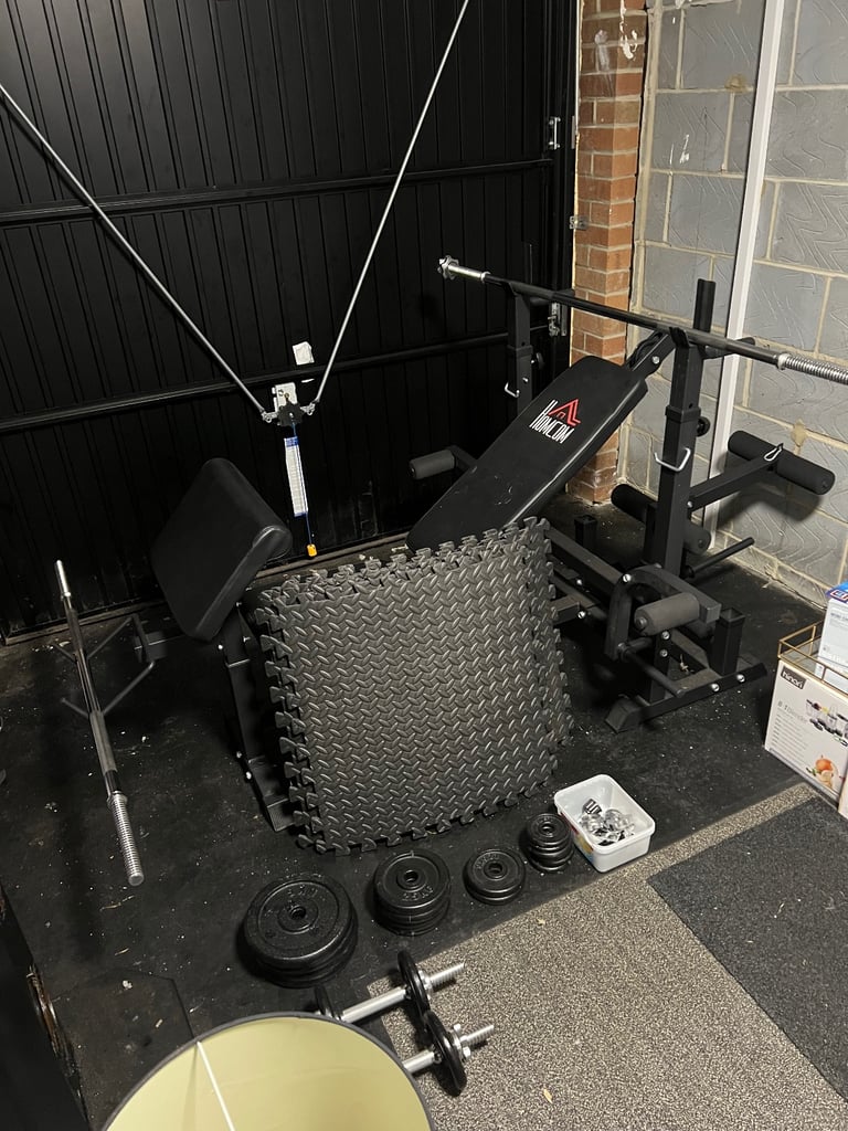 image for Weight Bench with Weights