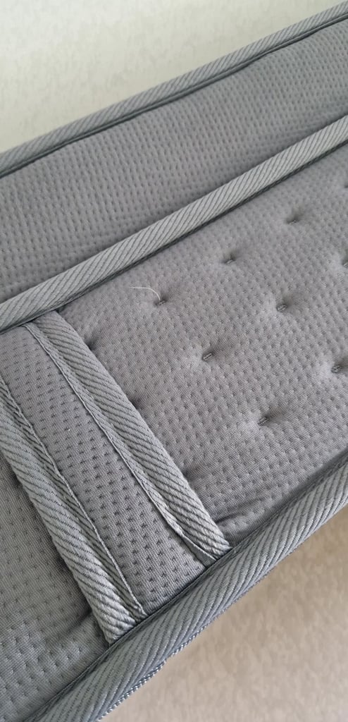Double orthopedic mattress 