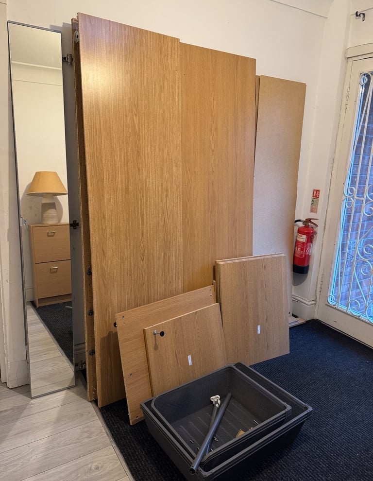 Ikea Wardrobe like New, Mirror Wardrobe 