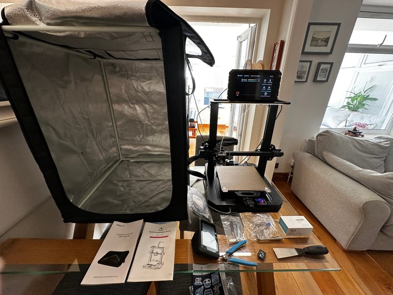 image for Ender 3 S1 Pro 3D Printer, Creality Sonic Pad, Enclosure.