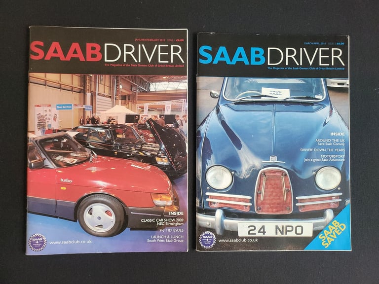 image for SAAB DRIVER MAGAZINES