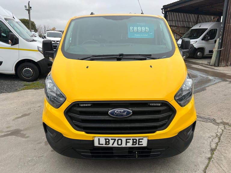 2020 Ford Transit Custom 2.0 EcoBlue 130ps Low Roof Leader Van PANEL VAN Diesel Manual