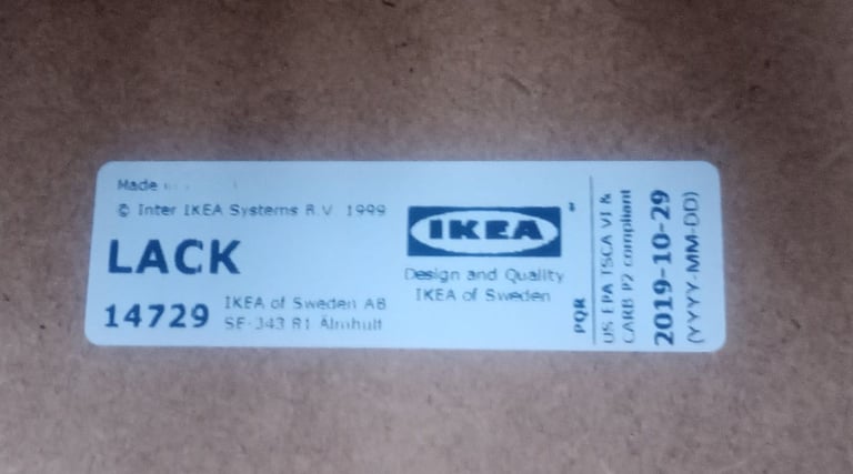 IKEA Lack table