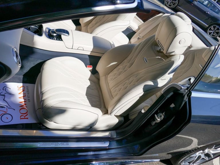 2018 Mercedes-Benz S-Class 4.0 S63 V8 BiTurbo AMG S Cabriolet 2dr Petrol SpdS MCT Euro 6 (s/s) (6...