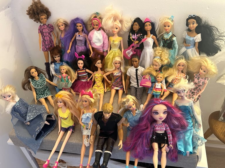 Barbie and Barbie type Dolls
