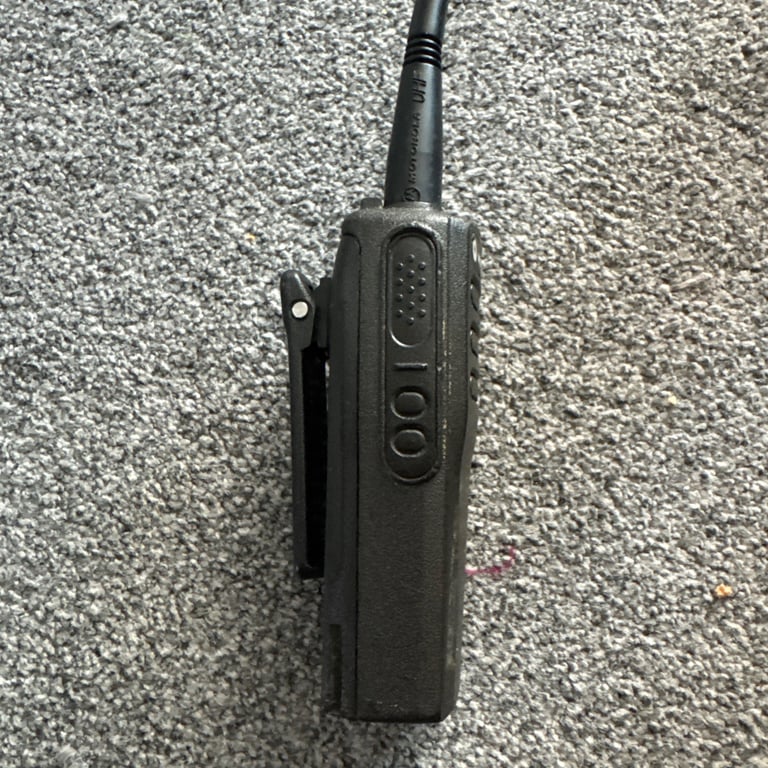 Motorola DP1400 Radio & 2 6 Way Multi-unit Original Chargers
