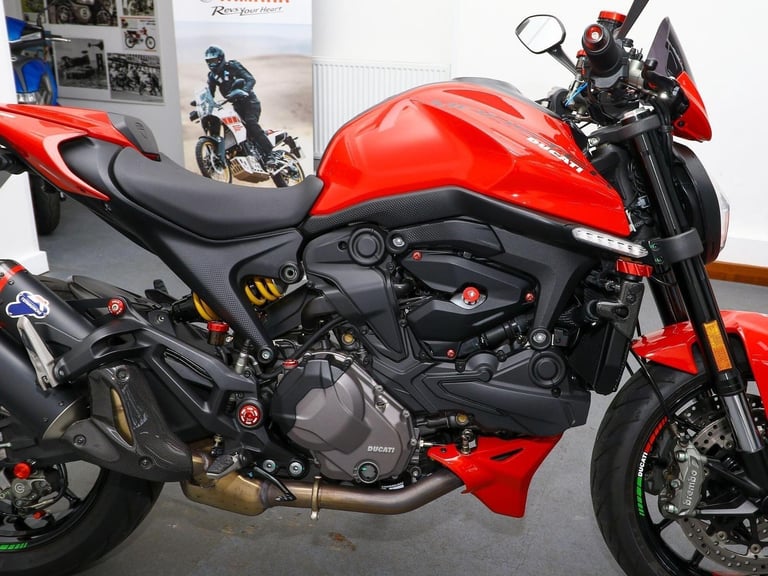 2022, '22 Ducati Monster 937 Plus+. ONLY 2,540 MILES. Termignoni & More. £8,995