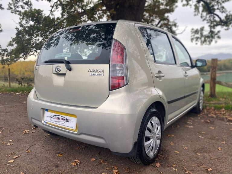 2007 Daihatsu Sirion 1.0 S Hatchback 5dr Petrol Manual (118 g/km, 68 bhp) Hatchback Petrol Manual
