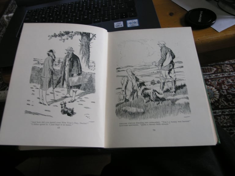 Vintage Book. Mr Punch In Scotland With 256 Illustrations Only £3 Weymouth