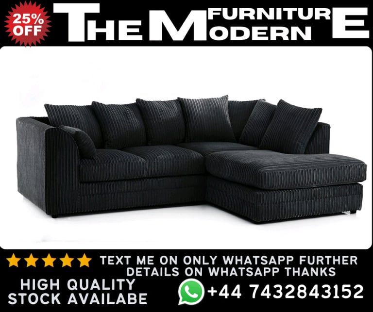 High-quality luxury Cord sofas Available