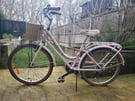 Pink urban bicycle 15inch frame