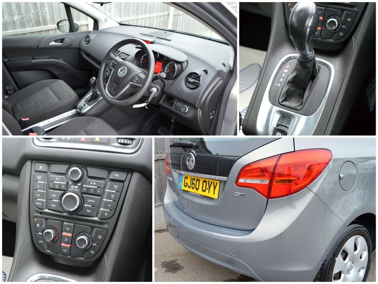 2010 Vauxhall Meriva 1.7 CDTi 16V Exclusiv 5dr Auto MPV DIESEL Automatic