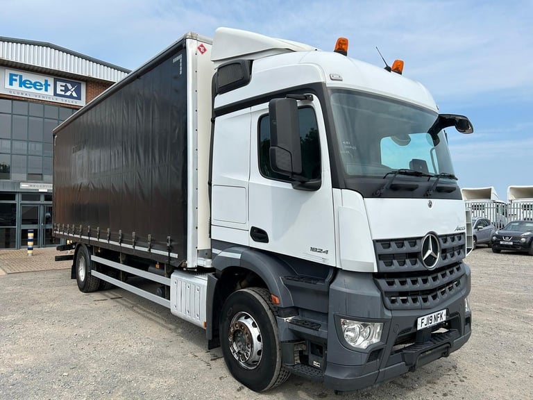 MERCEDES AROCS 1824 *EURO 6* 18 TONNE DOUBLE DECK CURTAINSIDER 2019 – FJ19 NFK