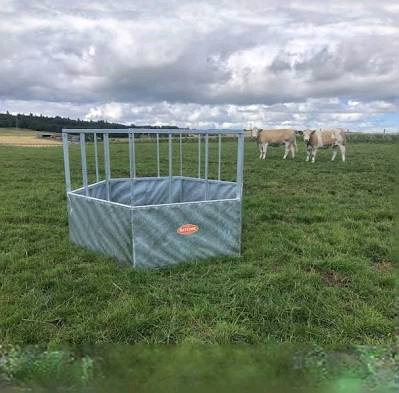 New ritchie hexagon cattle feeders silage hay farm livestock tractor 