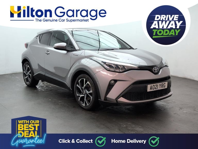 2021 Toyota C-HR 2.0 VVT-h GPF Design SUV 5dr Petrol Hybrid CVT Euro 6 (s/s) (184 ps) - ALLO HATC...