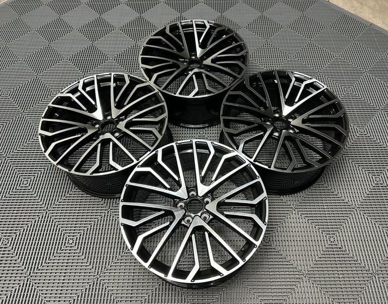 20 22" Inch Audi SQ8 2024 style wheels A4 A5 A6 A7 A8 Q3 Q5 Q7 Q8 RS / S Models 5X112 66.6