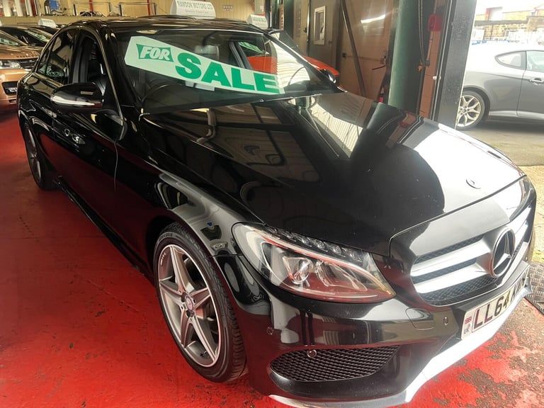 image for 2014 Mercedes-Benz C Class 2.1 C220 BlueTEC AMG Line (Premium) G-Tronic+ Euro 6 (s/s) 4dr SALOON ...