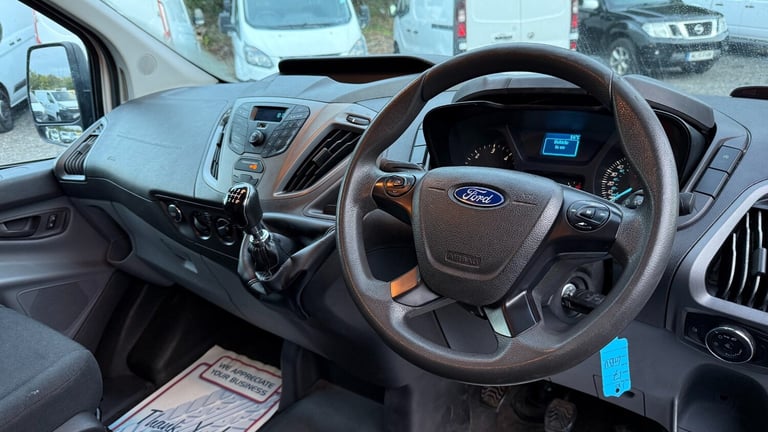 2017 Ford Transit Custom 2.0 TDCi 105ps Low Roof Van, Euro 6 , No VAT PANEL VAN Diesel Manual