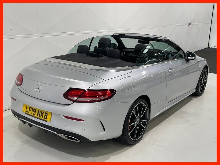 2019 Mercedes-Benz C Class C300 AMG Line Premium 2dr 9G-Tronic CONVERTIBLE PETROL Automatic
