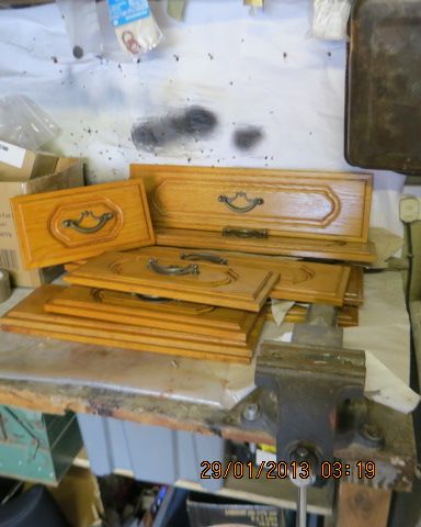 Used kitchen doors & draw fronts
