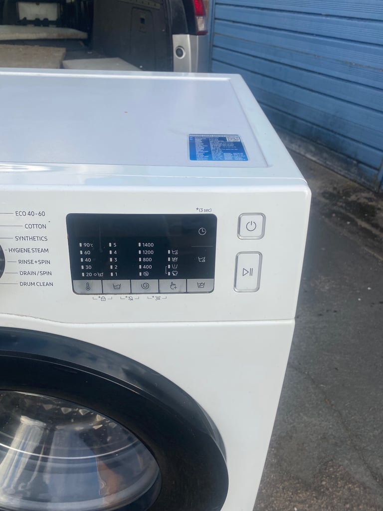 Washing machine 8kg Delivery Available 