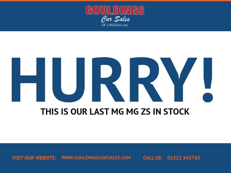 2023 MG MG ZS 1.5 VTi-TECH Exclusive SUV 5dr Petrol Manual Euro 6 (s/s) (106 ps) HATCHBACK Petrol...