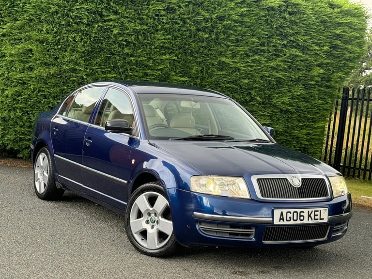 image for SKODA SUPERB 2.8 PETROL V6 ELEGANCE AUTOMATIC, WOW 58K GENUINE MILES, HUGE SPEC 