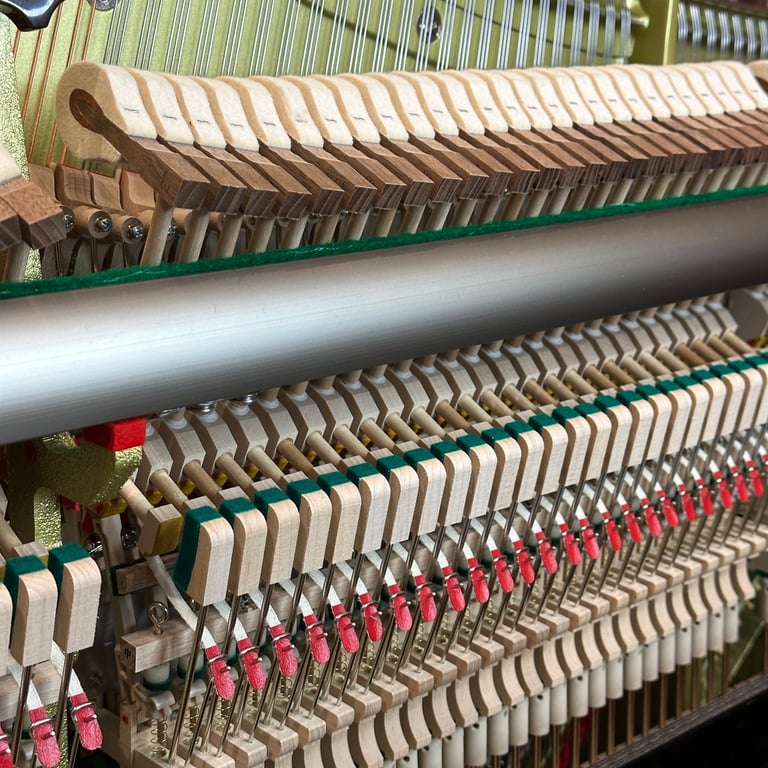 Yamaha YUS3 Upright Piano (2024) Black Polyester | Delivery, Tuning, Stool, Warranty