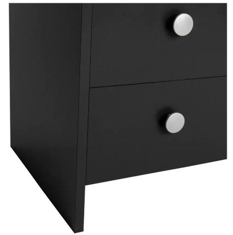 Seville 3 Drawer Chest - Anthracite - 456/8500