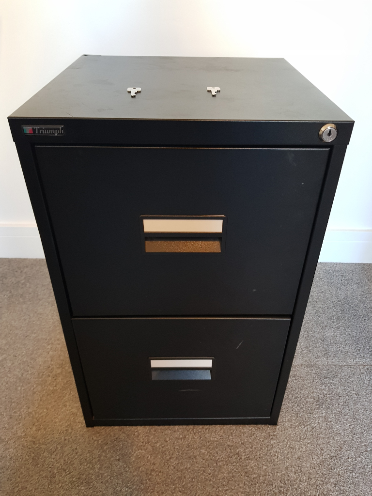 Triumph 2 Drawer Filing Cabinet With