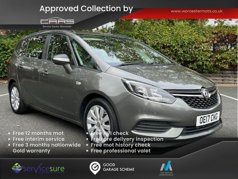 image for 2017 Vauxhall Zafira 1.4T Design 5dr MPV Petrol Manual